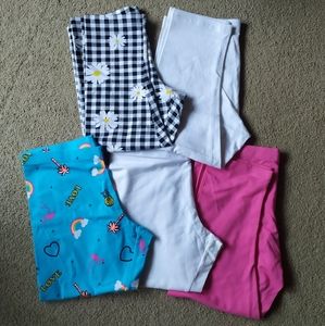 NWOT Bundle of 5 wonder nation capris